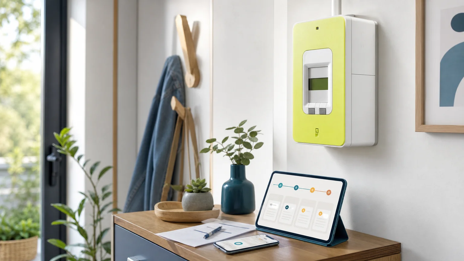 Compteur électrique et parcours d'ouverture avec activation à distance
